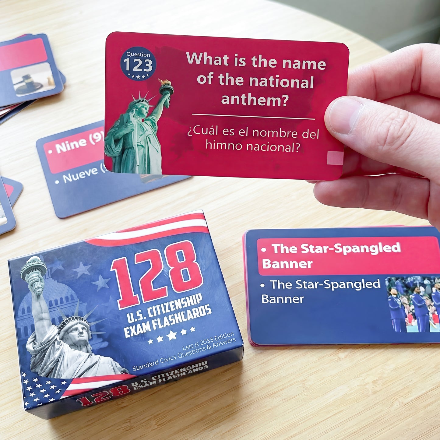 US Citizenship Flash Cards 2026, 128 USCIS Civics Test Questions